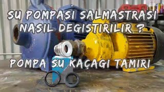 SU POMPASI SALMASTRA DEĞİŞİMİ NASIL YAPILIR  Water Pump Repair [upl. by Shrier]