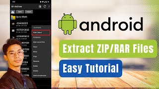 How to Extract ZIP Files on Android [upl. by Akyeluz]