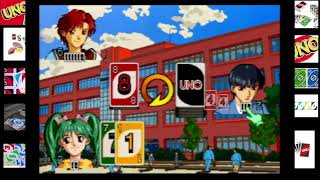 Uno DX 3 Player 1 Round Game [upl. by Naesal]