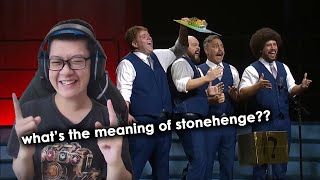 The Newfangled Four talk about Stonehenge REACTION [upl. by Arni]