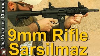 Sarsilmaz 9mm Rifle Overview at Shot Show [upl. by Zeba]