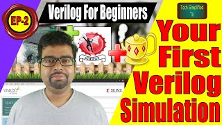 Beginners Verilog Code Simulation Vivado  GtkWave Icarus Verilog amp Geany  StepbyStep Guide [upl. by Ruffin678]