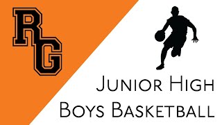 Home  Boys Junior High Basketball VS Jamestown HS [upl. by Tarrance955]