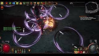 POE 325 CheapBunnys Impaling Bleed Dual Strike Berserker  Rigwalds Command  T17 Sanctum [upl. by Naitsabas]