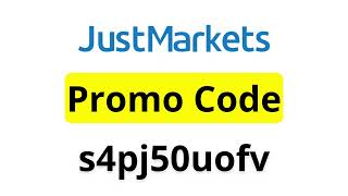 JustMarket Promo Code  s4pj50uofv  Justmarkets Partner Code [upl. by Nayrda]