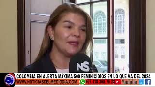 AUMENTO FEMINICIDIOS EN COLOMBIA 2024 [upl. by Oaks]