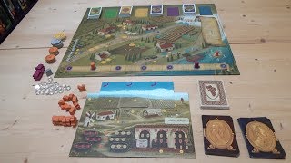 Partie en solo  Viticulture Essential Edition [upl. by Nayra]