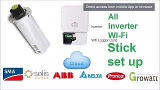 how to set up wifi stick in Solis inverter  Solis Data Logger Setup [upl. by Aneekal379]