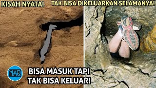 TERSANGKUT SELAMANYA di Dalam Gua Sempit Dengan kondisi MENGERlKAN [upl. by Hamrnand942]