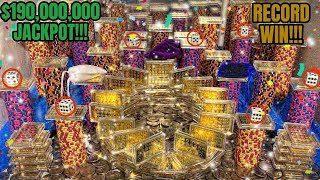 🟢RECORD BREAKING HIGH RISK COIN PUSHER 20000000 BUY IN WON OVER 190000000 JACKPOT [upl. by Alyce]