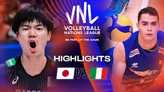 🇯🇵 JPN vs 🇮🇹 ITA  Highlights Week 3  Mens VNL 2023 [upl. by Noivaz]