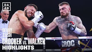 Lewis Crocker vs Conah Walker  Fight Highlights [upl. by Altman]