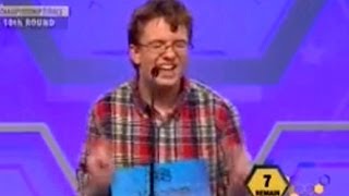 Kid Hilariously Freaks Over Word In Spelling Bee Then Misspells It [upl. by Yenoh959]