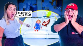 O BONECO CHUCKY DA DEEP W3B APARECEU NA NOSSA CASA  COMO É POSSÍVEL😱😱😱 [upl. by Yrrehs361]