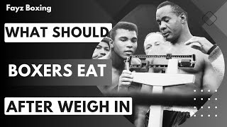 Nutrition Secrets for Boxers What to Eat After WeighIn Expert Advice by David Stache [upl. by Feltie33]