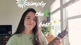 simply the best • Billianne  cover  chords [upl. by Raamaj885]