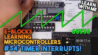 Timer Interrupts  EBlocks Introduction To Microcontrollers 34 [upl. by Will]