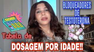 Ep3 ⚠️DOSAGEM de bloqueador de testoterona Antiandrogénos por idade dentro da Th Transgênero [upl. by Yanad51]