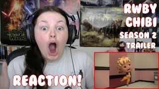 RWBY Chibi Season 2 Trailer Reaction [upl. by Ecyac]