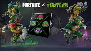 Fortnite X TMNT Streets Ignite Music Pack Lyrics [upl. by Eladal]