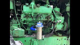 Forwarder T150 Engine warming system install [upl. by Schlenger]