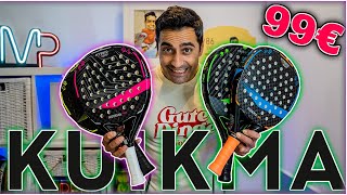 🔥PALAS KUIKMA🔥¿Gama ALTA por 99€😱¿MERECEN LA PENA  Mejora tu padel [upl. by Ymac]