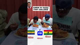 Gabon vs Ghana food challenge showdown  Spaghetti and Chicken 🍗 foodcompetition foodchallenge [upl. by Damal]