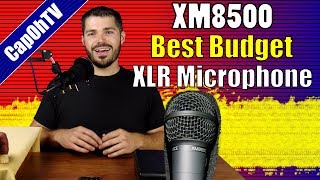 Best Budget XLR Microphone Behringer XM8500 Dynamic Microphone Test amp Review [upl. by Nitsa]