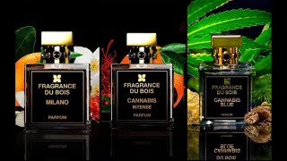 Cannabis Blue Cannabis Intense and Milano  Fragrance Du Bois A Short Overview [upl. by Desdamona596]