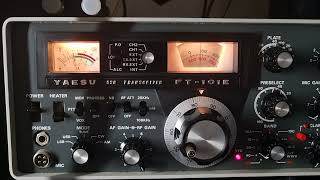 yaesu FT101e VS kenwood TS890S ascolti in banda 40m a confronto yaesu kenwood hamradio radio [upl. by Bisset792]