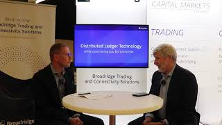 Interview with Roger Burkhardt Head of AI at Broadridge Financial Solutions  FIA EXPO 2023 [upl. by Rhianon231]