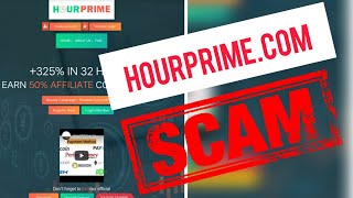 Hourprimecom  SCAM ALERT ⚠️  dont invest  doubler site 2020 Biggest Scam [upl. by Canute]