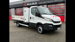 For Sale  Iveco Daily 35C16 with Kipper and HMF Crane [upl. by Gniw]