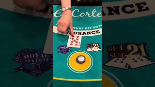 These Massive Blackjack Wins Will Blow Your Mind shorts [upl. by Nhguavad]