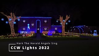 CCW Lights 2022  Hark The Herald Angels Sing  Pentatonix [upl. by Nasus]