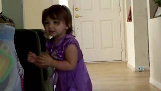 Baby Julia Robbio Dancing Dora the Explorer [upl. by Dougherty]