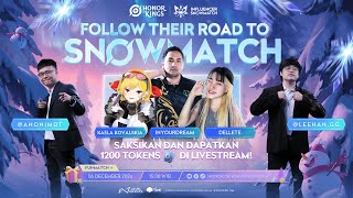 HONOR OF KINGS INFLUENCER SNOWMATCH – TEAM 5 PASTI BISA [upl. by Dita]