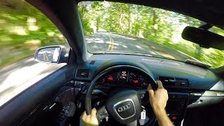 Behind the Wheel of a Tuned Audi S4 B7 [upl. by Lalad]