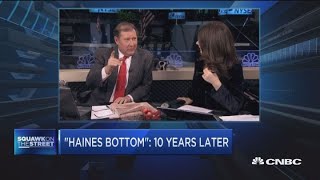 Haines Bottom Remembering a legendary CNBC call 10 years later [upl. by Goodden]