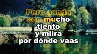 Amor Con Amor Se Paga Pepe Aguilar  VideosKaraokesMx [upl. by Gilead]