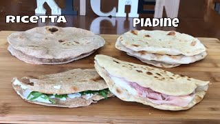 PIADINA RICETTA [upl. by Rieger]