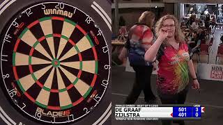 Finale dames  Nederlands Kampioenschap  Winmau NDB Ranking 20222023 [upl. by Cletis523]