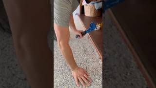 Carpet Installation in 60 Seconds carpetfitting carpetlooks flooring carpet tools contractor [upl. by Gaven]