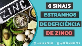 6 sinais estranhos de deficiência de zinco [upl. by Elwyn]