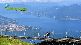 Alpyland Mottarone Alpine Coaster [upl. by Lingwood628]