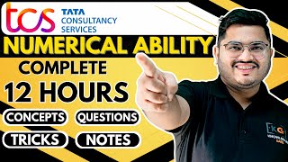 Complete TCS Numerical Ability Preparation in One Video  TCS NQT Preparation  TCS Smart Hiring [upl. by Scharf]