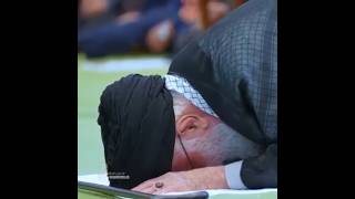 Emotional Prayer by Ayatollah Khamenei  Powerful Congregational Salah Momentquot [upl. by Lyrred792]