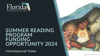 Summer Reading Program Funding Opportunity — January 2024 [upl. by Olaf]