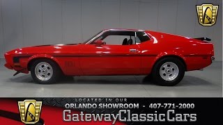 1973 Ford Mustang Mach 1 Gateway Classic Cars Orlando [upl. by Clothilde810]