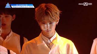 Produce 101 S2 EP06 Justin Huang 黄明昊 cut [upl. by Bill]